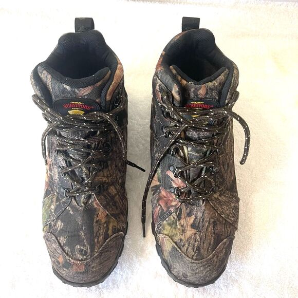 Herman Survivors Men's Waterproof High Ridge Camo Shoes Boots Size 11 - Picture 8 of 10